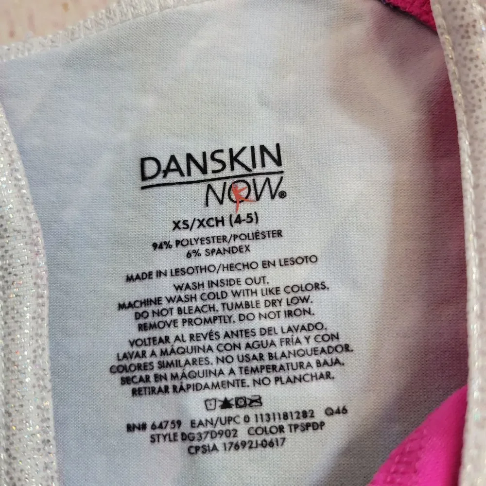 Danskin Leotard XS 4/5
